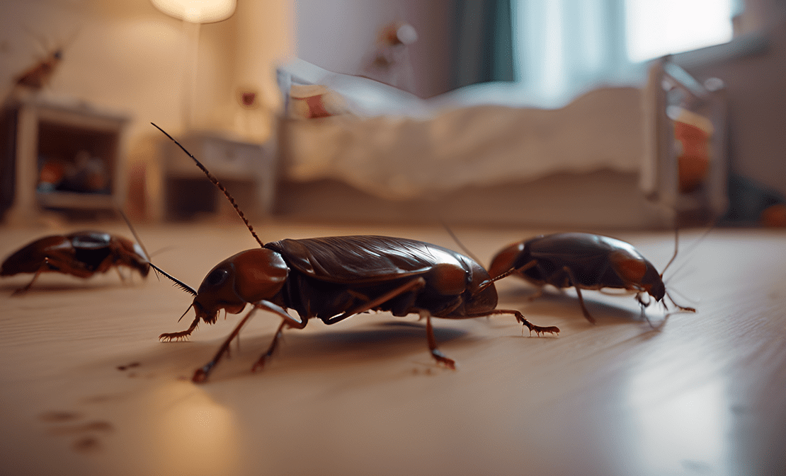 Cockroaches infestation - residential pest control